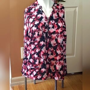 Abstract Print Women's Top